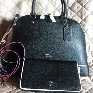 Coach bag and wallet